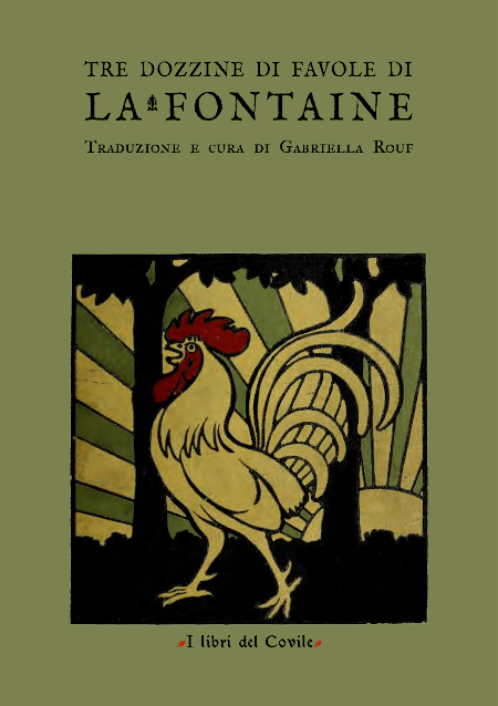 Copertina di Tre dozzine di favole di La Fontaine.